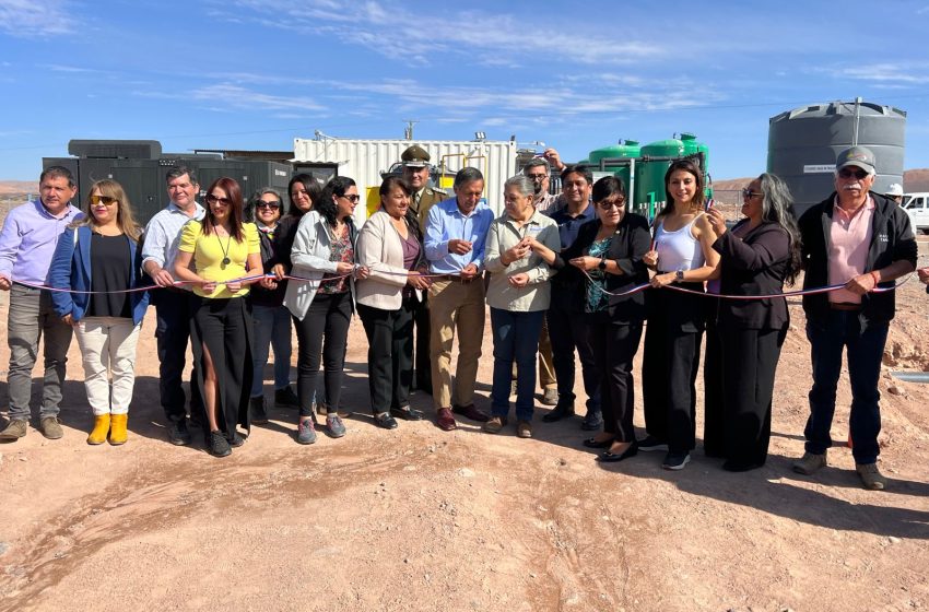  GORE Antofagasta cumple: San Pedro de Atacama ya cuenta con nueva planta de abastecimiento de agua potable